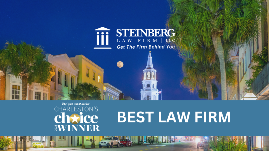 Steinberg Law Firm Wins Charleston’s Choice Award Best Law Firm 2023
